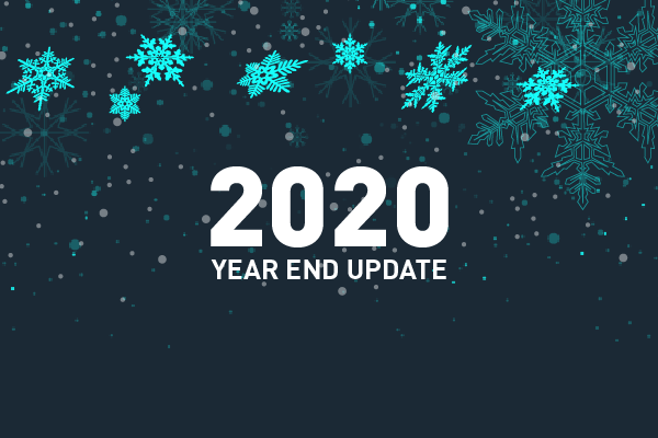 2020 End of the Year Update